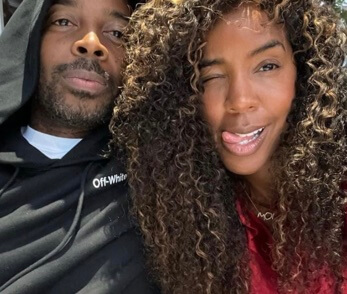Kelly Rowland with her husband Tim Weatherspoon